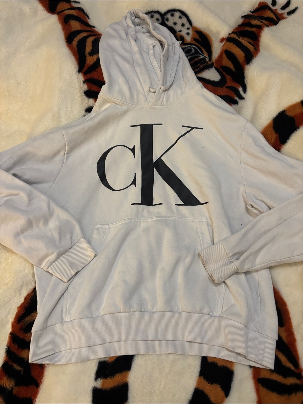 Men’s Calvin Klein Sweatshirt- White